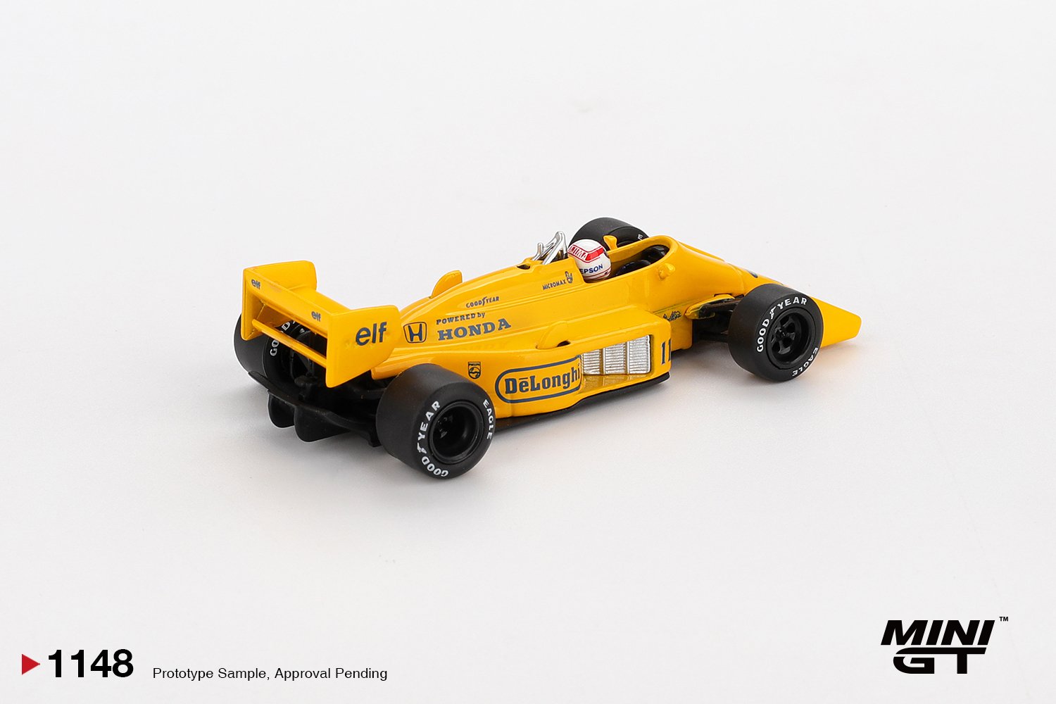 MINI GT #1148 — Lotus 99T #11 Satoru Nakajima 1987 Monaco Grand Prix - Image 3