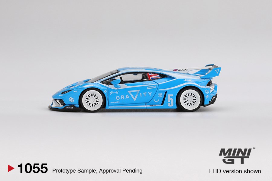 MINI GT #1055 — LB★WORKS Lamborghini Huracán GT GRAVITY - Image 5