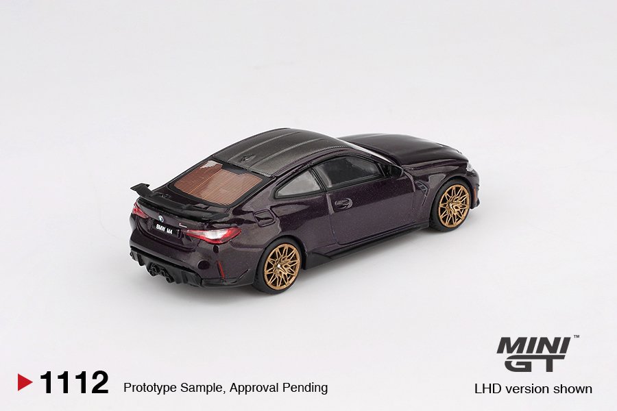 MINI GT #1112 — BMW M4 M-Performance Daytona Violet - Image 4
